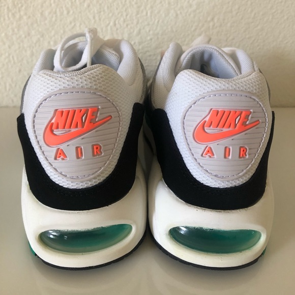 Womens Nike Air Max Correlate White/New Green/ Bright Mango/Black Size 7 - Picture 8 of 11